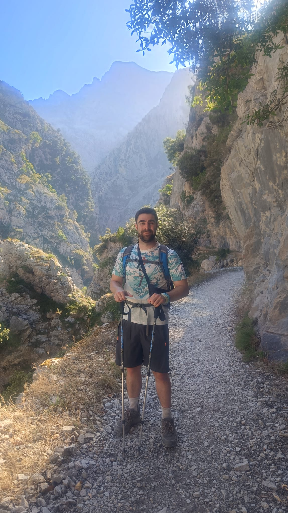 Aitor de viaje